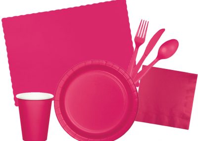 pink party supplies