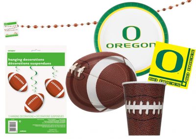 oregon football party supplies