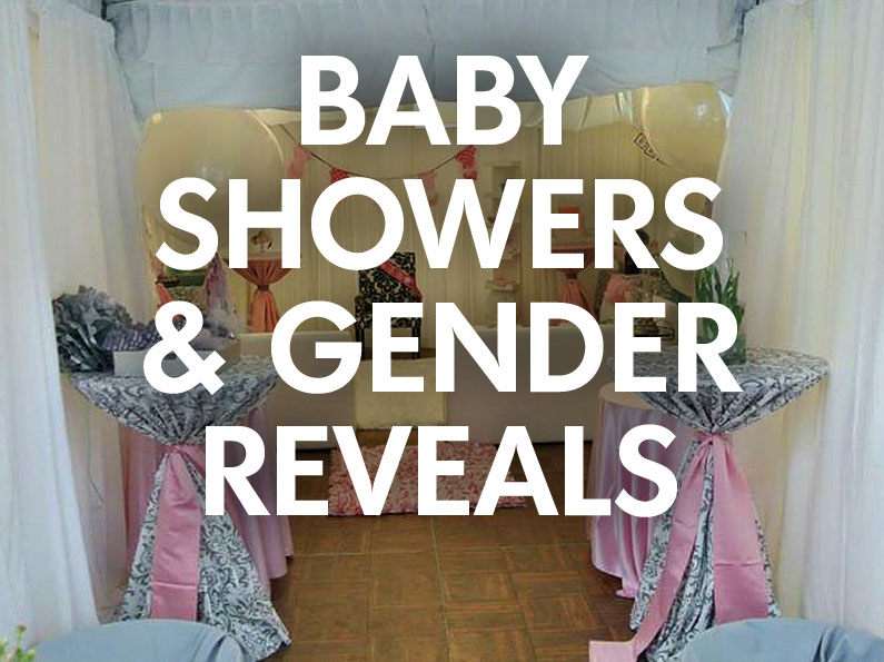 baby showers and gender reveals