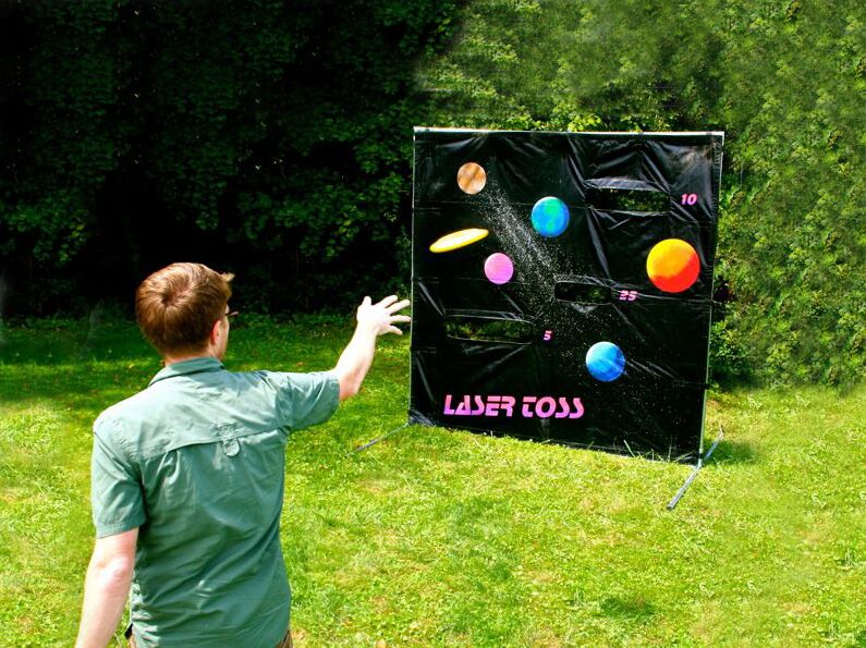laser toss game rental
