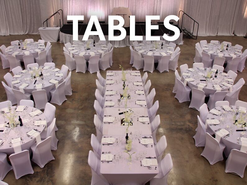 Click for Table Rentals