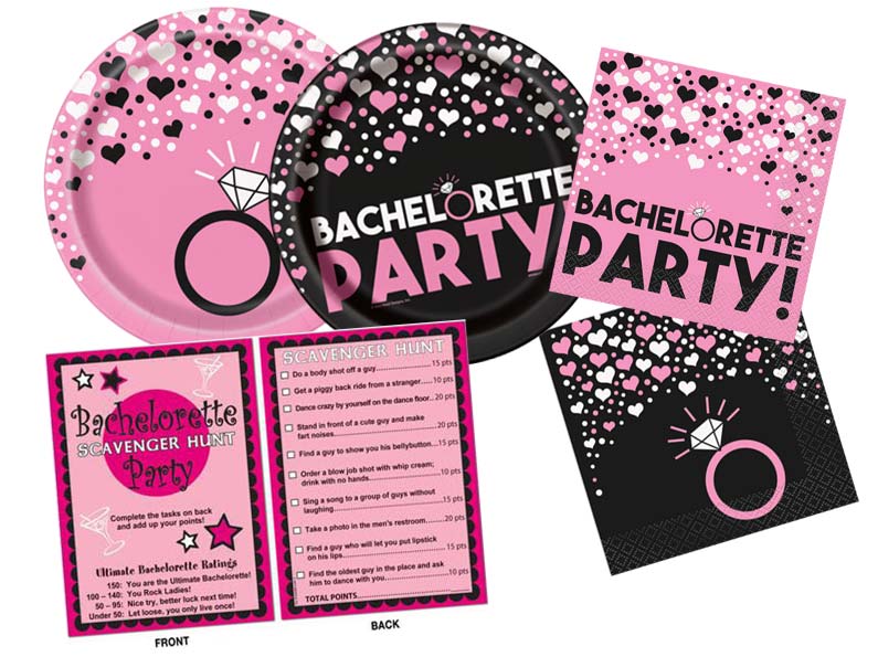 bachelorette party supplies