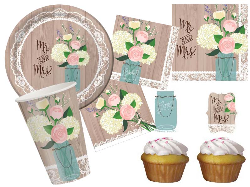 wedding party supplies
