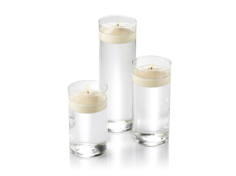 cylinder trio centerpiece table decorations