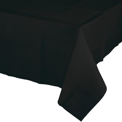 Black Velvet Lined Table Cover