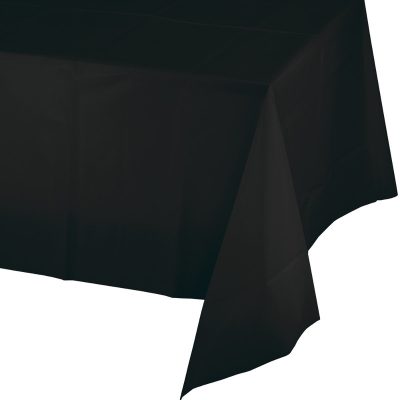 Black Velvet Table Cover