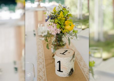 wedding table