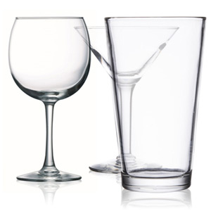 glassware rental