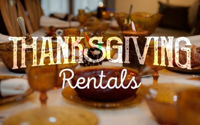 Thanksgiving Event Rentals to Make Your Life So Much Easier