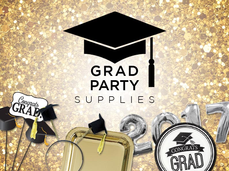 grad party supplies