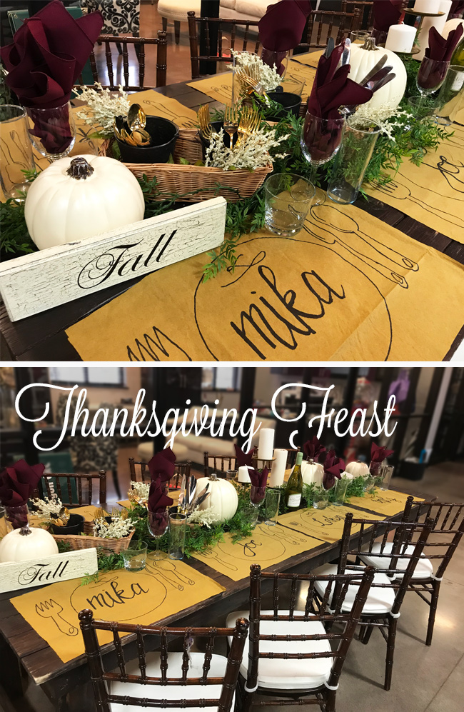 thanksgiving decorating