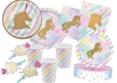 unicorn party supplies