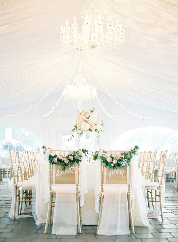 outdoor wedding tent