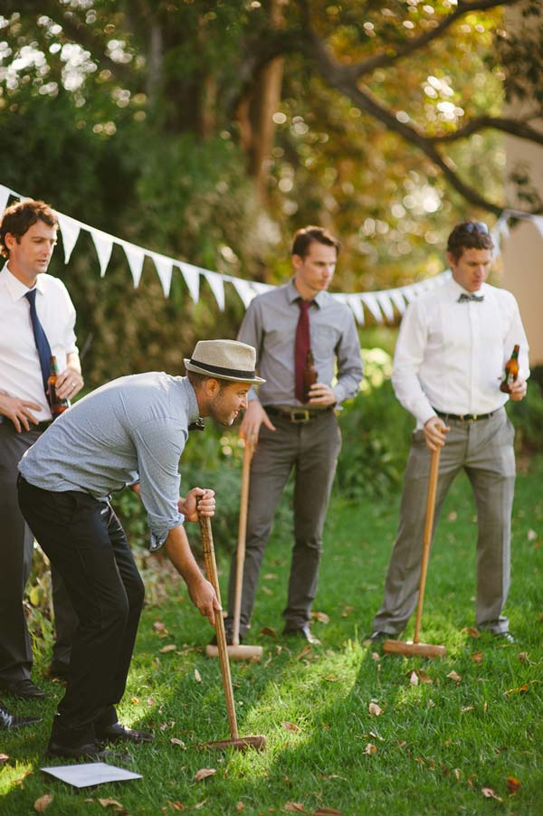 outdoor wedding games