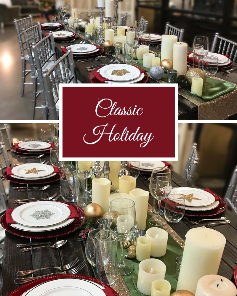 classic holiday event inspiration