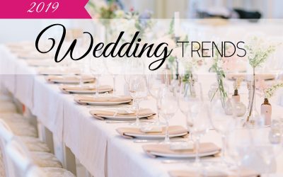 Top 5 Wedding Trends for 2019