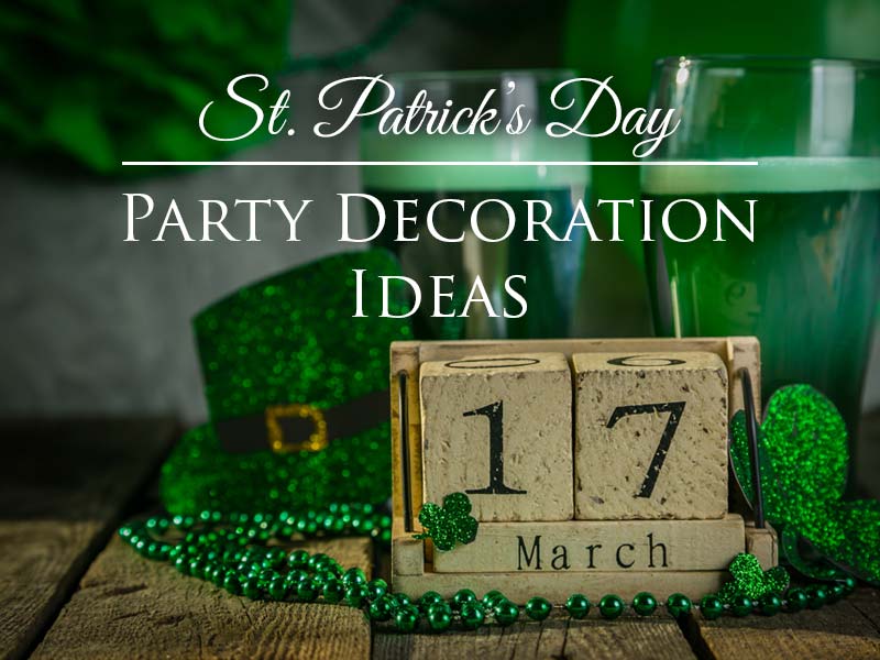 Green and Gold Balloon Garland  St Patrick's Day Party Decorations –  Swanky Party Box