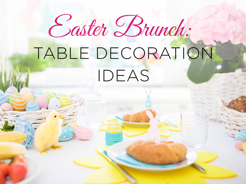 easter table decorations