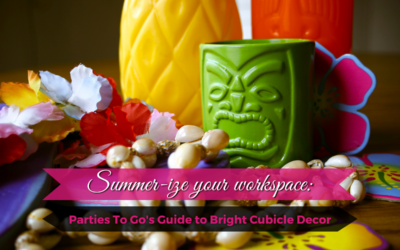 Summer-ize Your Workspace: Parties To Go’s Guide to Bright Cubicle Decor